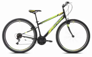 Bicicleta MTB 29 Capriolo Passion barbati negru galben verde 16