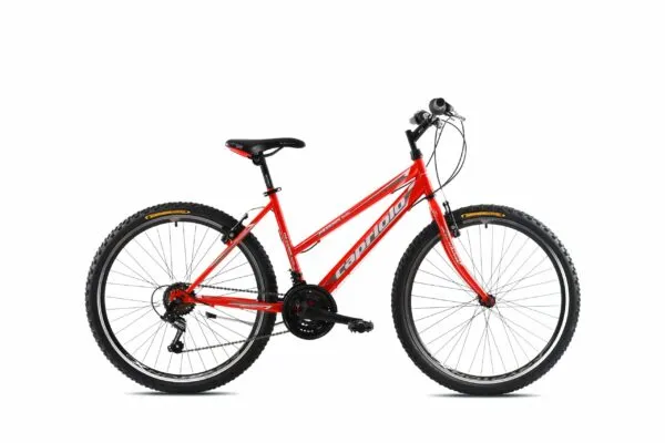 Bicicleta Capriolo Passion Lady red white 15