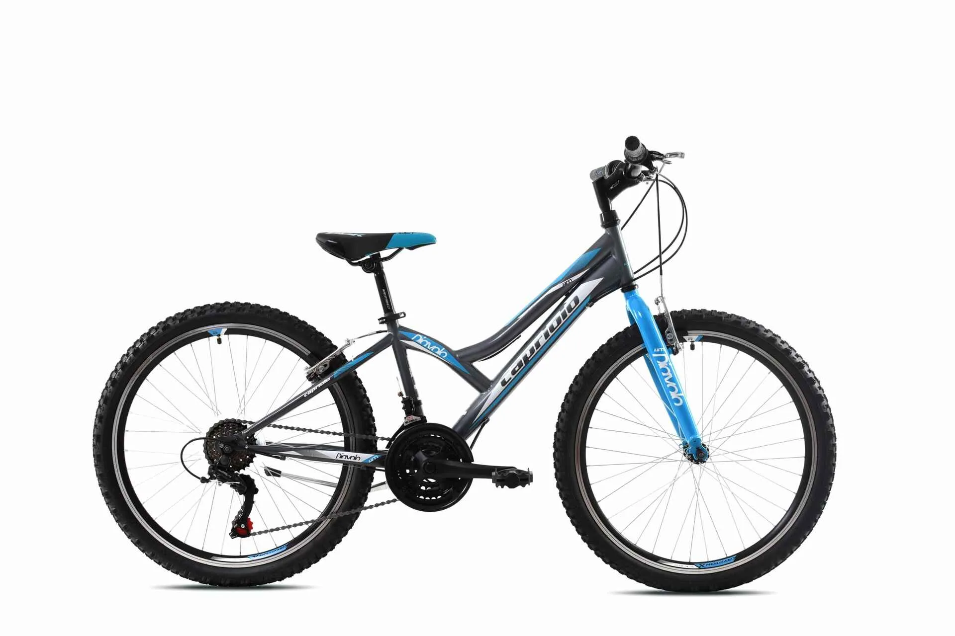 Bicicleta copii 24 Capriolo Diavolo gri albastru 13