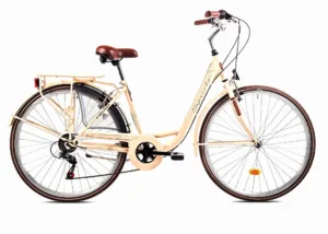 Bicicleta dama 28 Capriolo Diana City bej maro 18