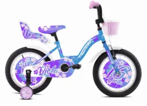 Bicicleta copii 16 Capriolo Viola albastru violet