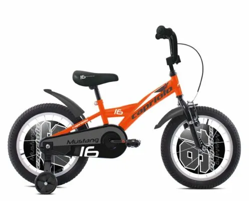 Bicicleta Capriolo Mustang neon orange-mat 16