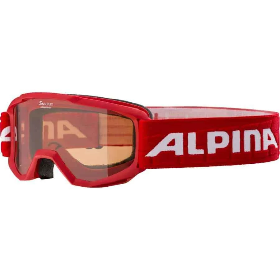 Ochelari schi Alpina PINEY red orange S2