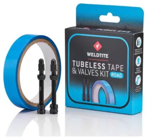 Valve si banda Set tubeless Road kit Weldtite