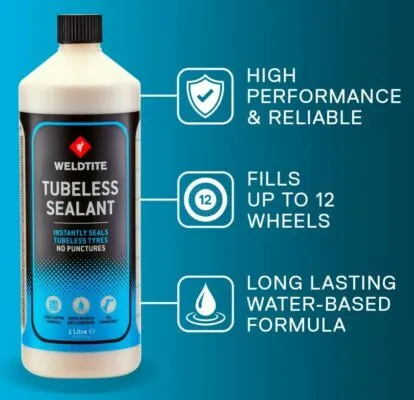 Solutie Tubeless Sealant Weldtite 1L - imagine 3