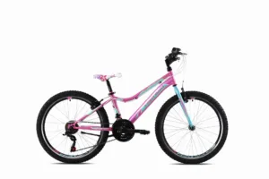 Bicicleta copii 24 Capriolo Diavolo DX pink turcoaz 13