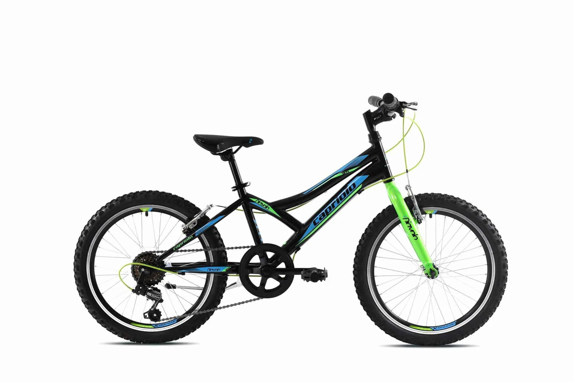 Bicicleta copii 20 Capriolo Diavolo negru verde 11