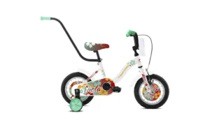 Bicicleta copii 12 Capriolo Viola alb rosu turcoaz
