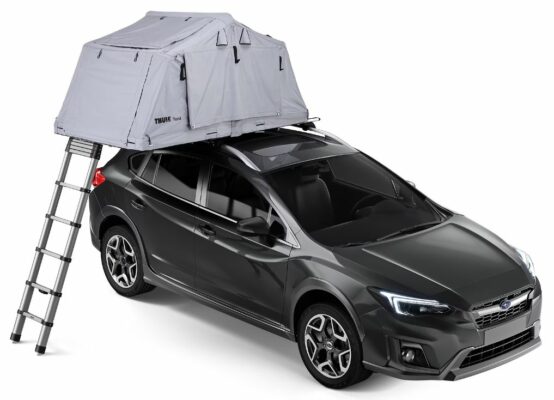 Cort Thule Tepui Ayer 2 persoane cu prindere pe acoperis gri (Haze Gray) - imagine 6