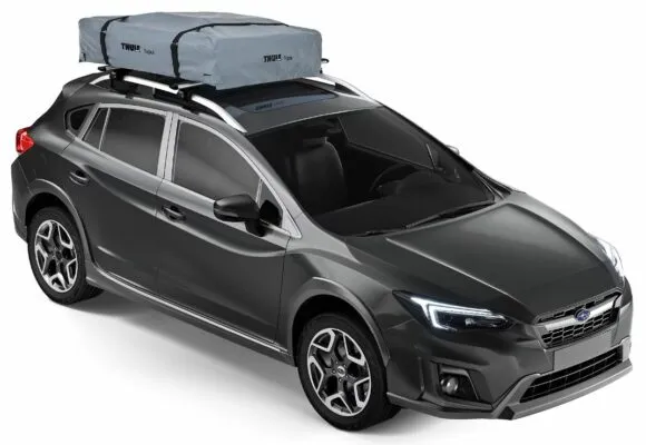 Cort Thule Tepui Ayer 2 persoane cu prindere pe acoperis gri (Haze Gray) - imagine 7