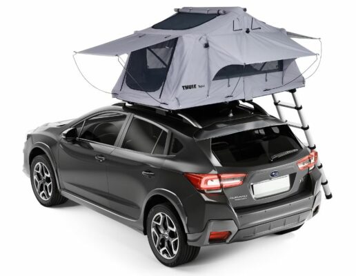 Cort Thule Tepui Ayer 2 persoane cu prindere pe acoperis gri (Haze Gray) - imagine 8