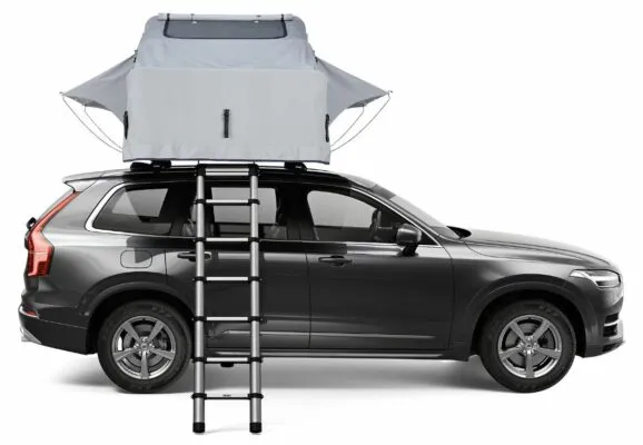 Cort Thule Tepui Autana 3 persoane cu prindere pe acoperis gri (Haze Gray) - imagine 2
