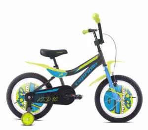 Bicicleta copii 16 Capriolo Kid gri verde