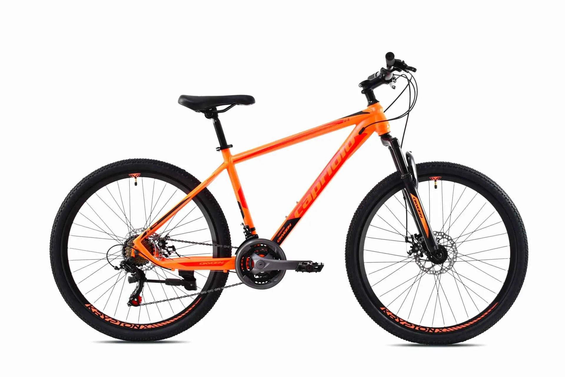 Bicicleta MTB 26 Capriolo Oxygen neon portocaliu 17