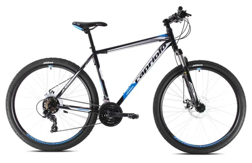 Bicicleta MTB 29 Capriolo Oxygen negru albastru 21