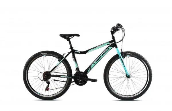 Bicicleta Capriolo 26 Diavolo DX black-turquise 17