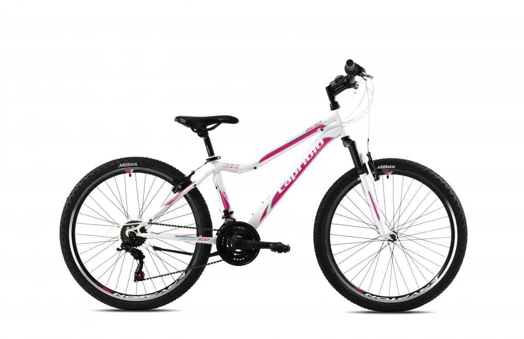 Bicicleta Capriolo 26 Diavolo DX FS white-pink 15