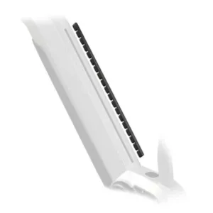 MRS rubber cover black, 38 cm,19 links