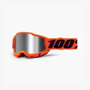 Ochelari 100Percent Accuri Gen2 Google antifog mirror lens Neon Orange Unis