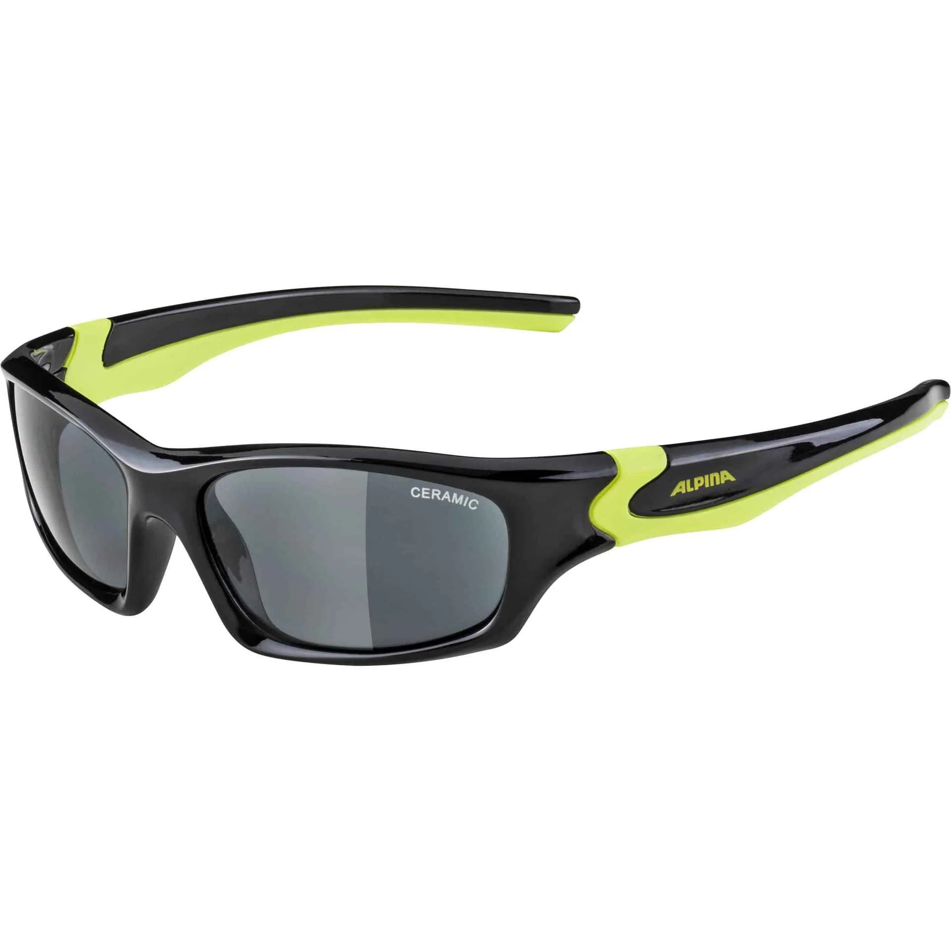 Ochelari FLEXXY TEEN black-neon yellow black Cat. 3