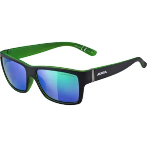 Ochelari KACEY black mat-green green mirror Cat. 3