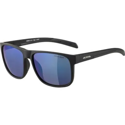 Ochelari NACAN III HM black mat Hicon blue mirror Cat. 3