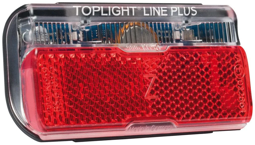 Lampa spate Busch Muller Toplight Line Brake&side light 80mm 323/8ALTV-02