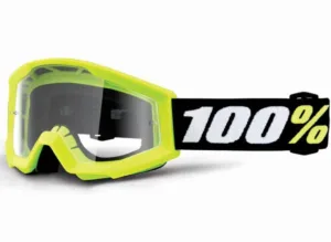 Ochelari 100Percent Strata Mini Google antifog clear lens yellow