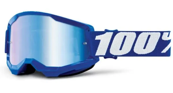 Ochelari 100Percent Strata Gen2 Google antifog mirror lens blue
