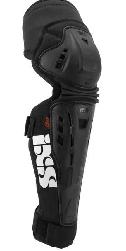 Genunchiere si tibiere iXS Assault-Series black man XS