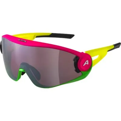 Ochelari ALPINA 5W1NG pink-green-yellow mat Q
