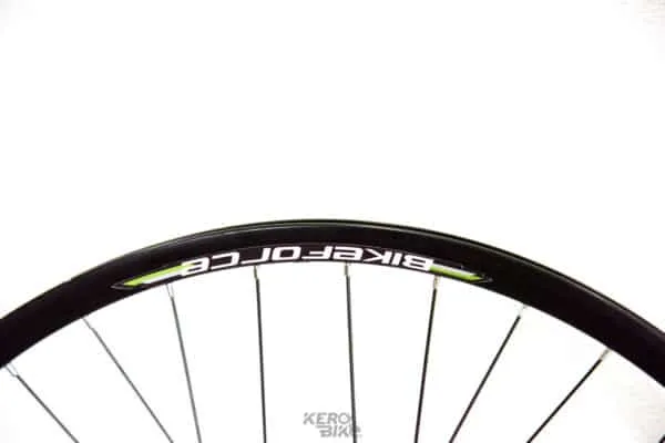 Roata fata 27.5x1.75 janta D-Disc  36H butuc aluminiu, ax cu piulita - imagine 3