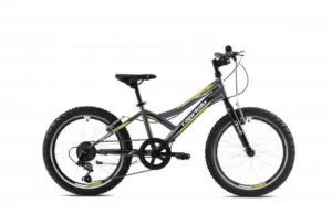 Bicicleta copii 20 Capriolo Diavolo gri galben 11