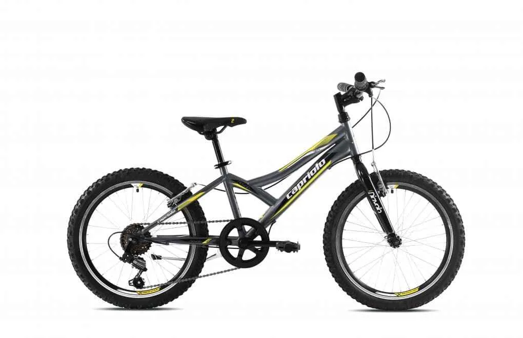 Bicicleta copii 20 Capriolo Diavolo gri galben 11