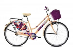Bicicleta dama 28 Capriolo Adria Jasmin bej violet 18