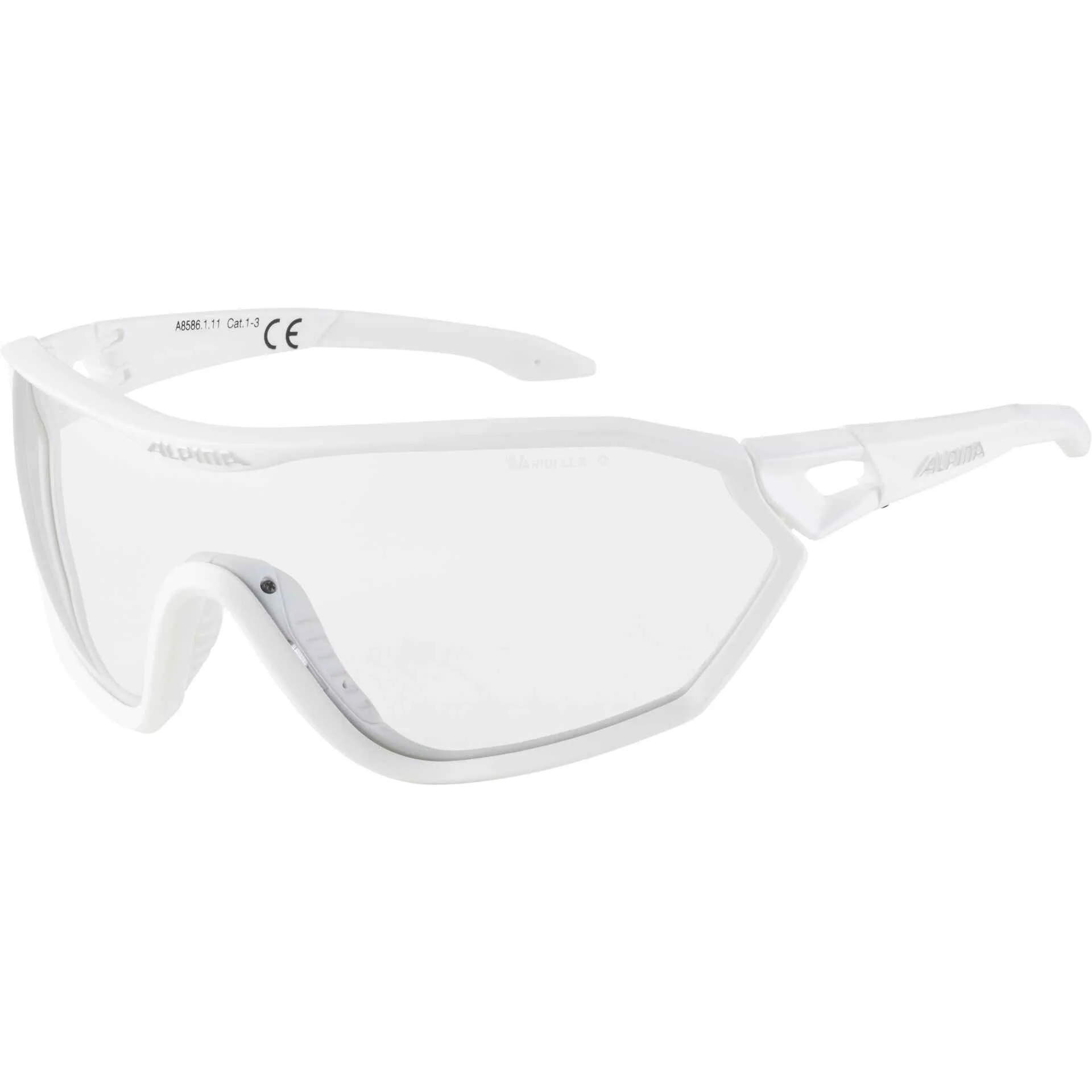 Ochelari ALPINA S-Way V white mat