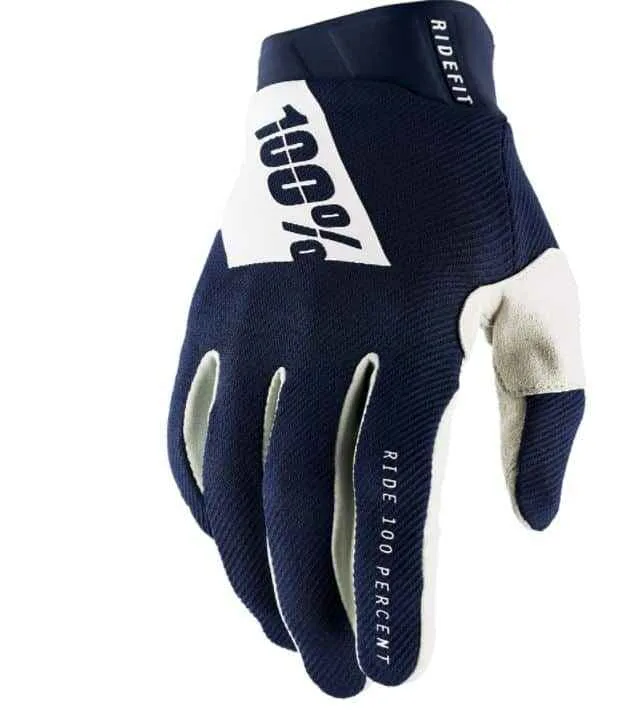Manusi 100 Percent Ridefit Glove navy white (SP21) M