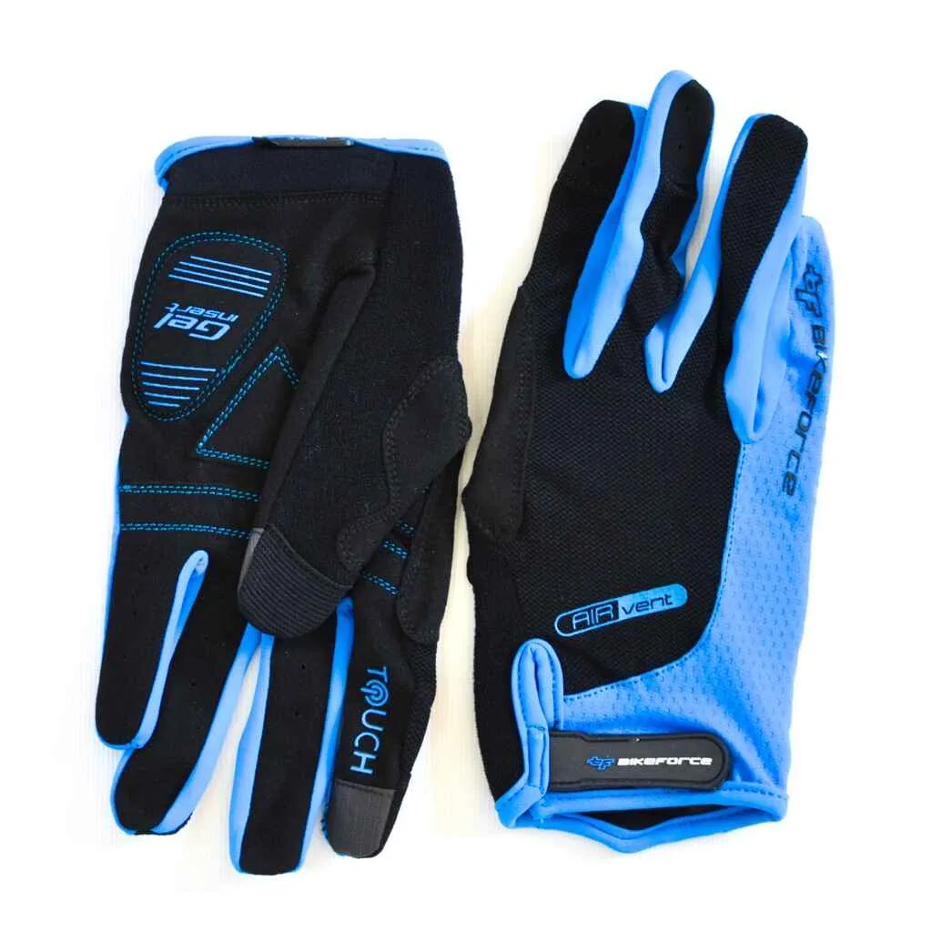 Manusi BIKEFORCE Trail blue-black XS
