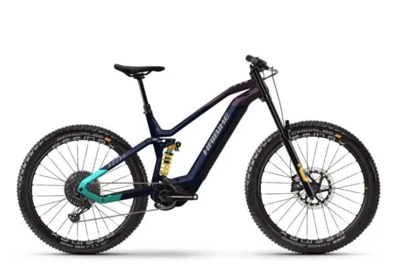e-bike Haibike NDURO 8 Freeride i720Wh 12-G GX Eagle 2023 L glossy navy pink aqua titan