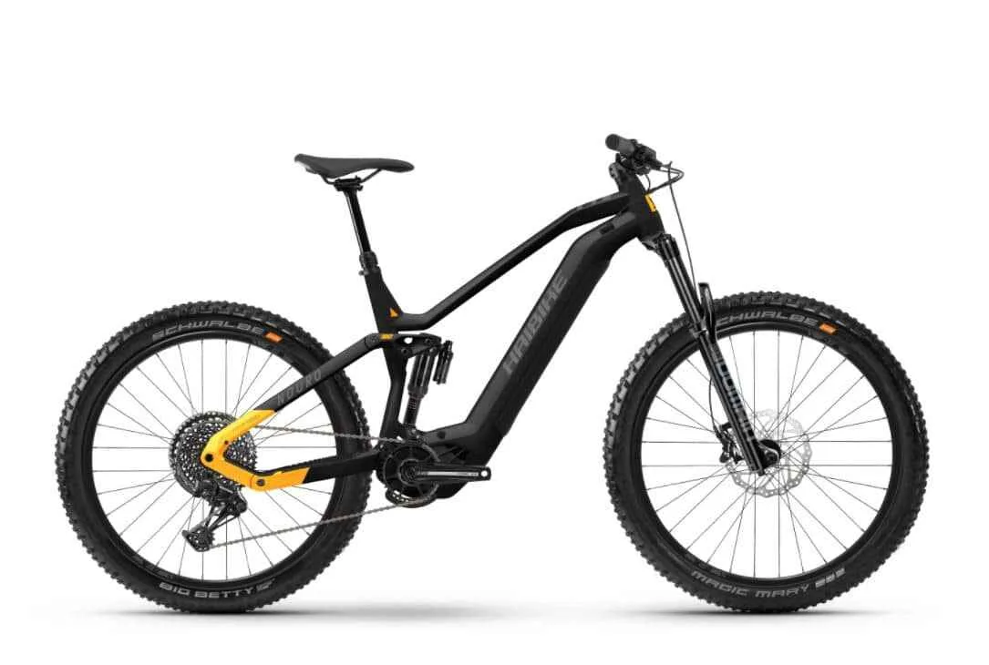e-bike Haibike NDURO 6 i720Wh 12-G SX Eagle 2023 matte gloss anthrazit mango S