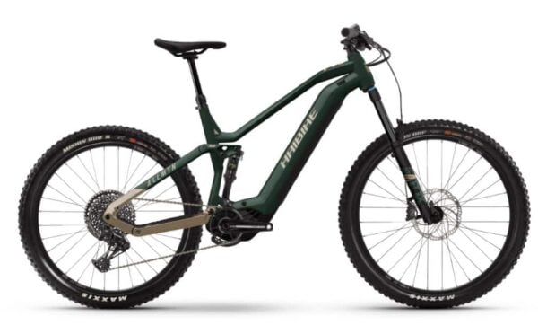 e-bike Haibike AllMtn 7 i720Wh 12-G GX Eagle 2023 XL matte glossy green caramel black