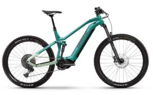 Bicicleta electrica e-bike Haibike AllMtn 2 i720Wh 12-G SX Eagle albastru verde negru lucios M