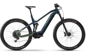 e-bike Haibike AllTrail 9 29 i720Wh 12-G XT 2023 L glossy metal blue olive
