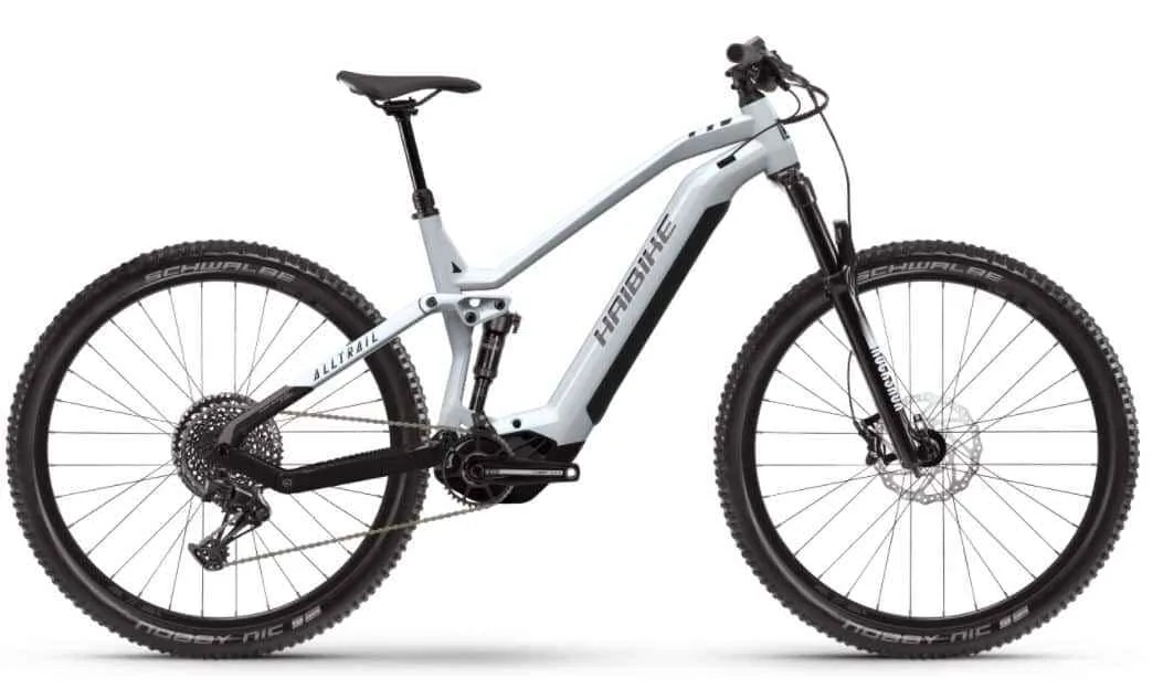 e-bike Haibike AllTrail 7 29 i720Wh 12-G SX Eagle glossy silver pearl black XL