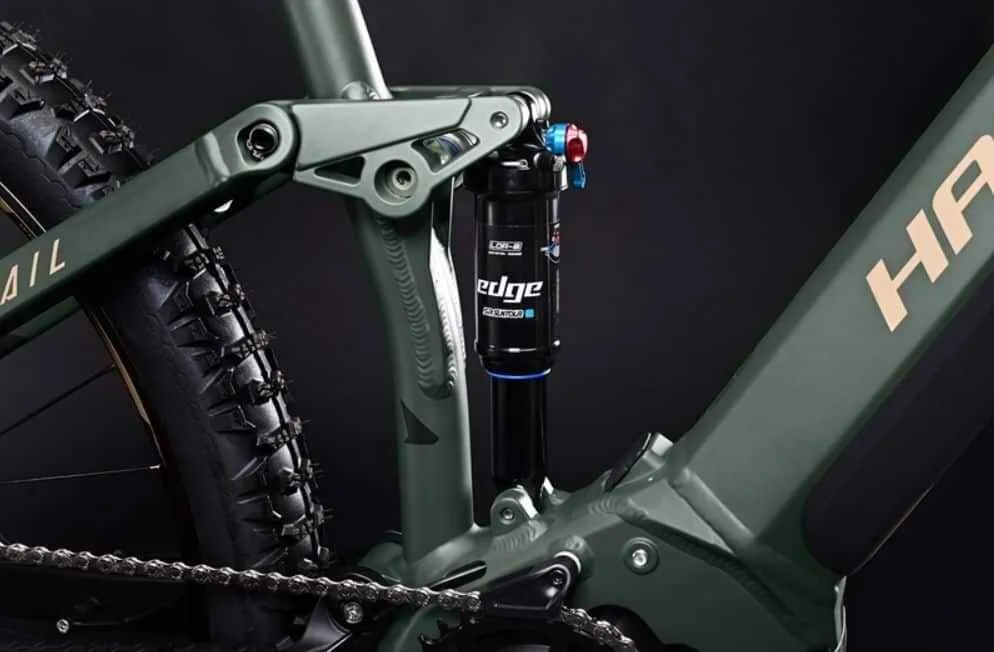 Bicicleta electrica e-bike Haibike AllTrail 4 29 i630Wh 11-G Deore verde auriu negru M - imagine 5