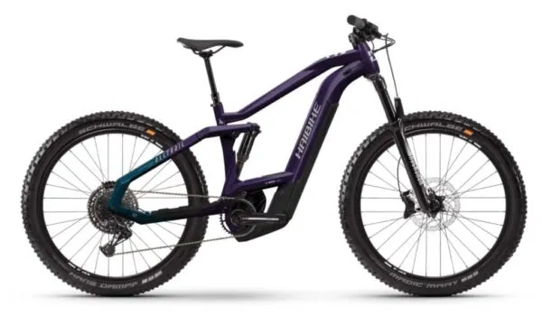 e-bike Haibike AllTrail 8 27.5 i625 12-G Deore glossy fade purple chrome M