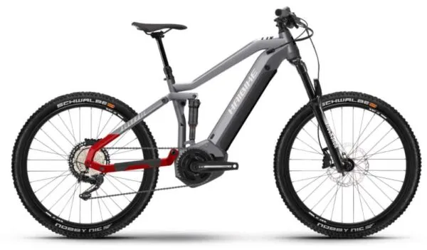 e-bike Haibike AllTrail 5 27.5 i630 12-G Deore grey red black gloss M