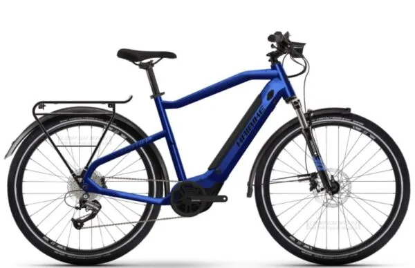 e-bike Haibike Trekking 4 High i500Wh 9-G Altus glossy matte blue black XXL