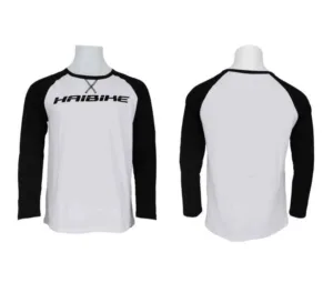 Tricou cu maneca lunga Haibike Taylor black-white L