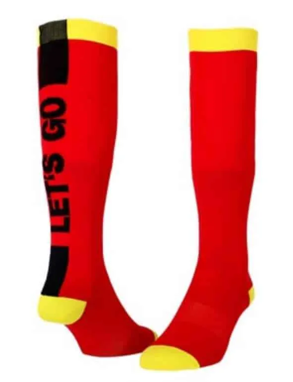 Sosete Haibike PABLO red yellow black 38-42